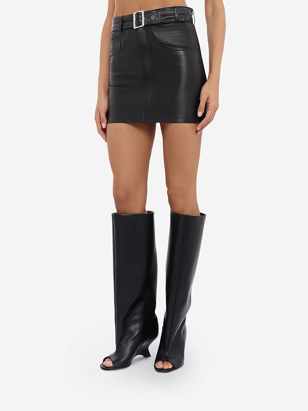 Юбка жен MANOKHI A00000667 BLACK - 3