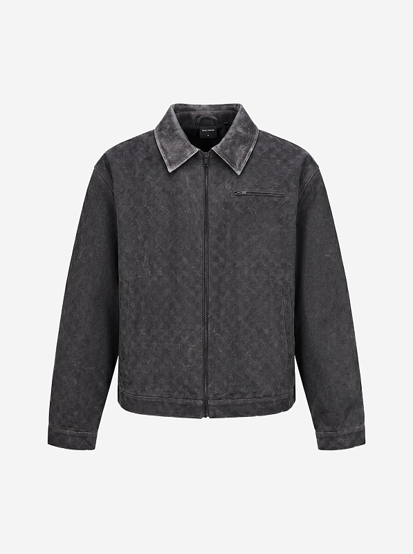 Куртка джинсовая муж Daily Paper 2610065 washed black - 0