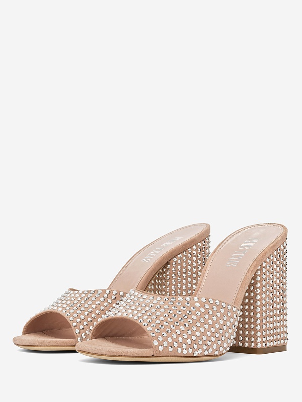 Мюли (каблук) жен Paris Texas PX947 XSACH ROSE ROCK DIAMOND - 3