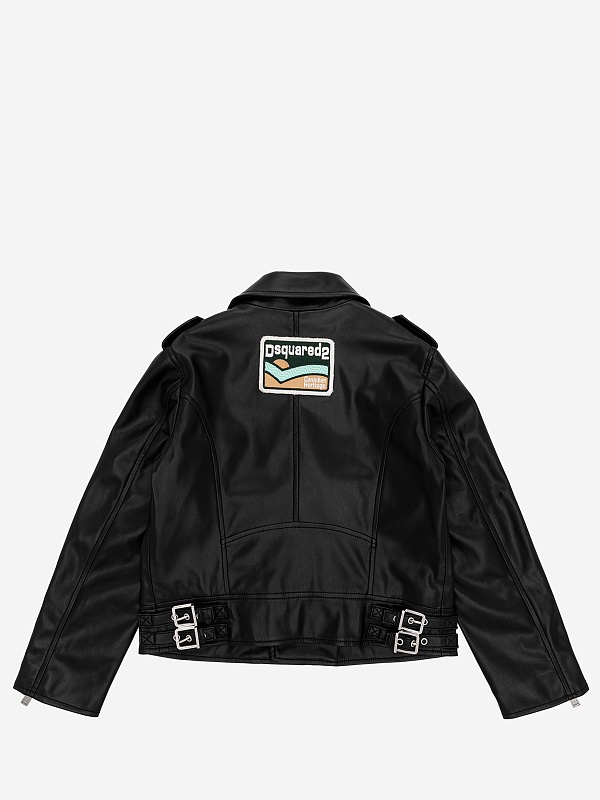 Куртка кожаная дет Dsquared2 DQ1933 D00XJ DQ900 - 1