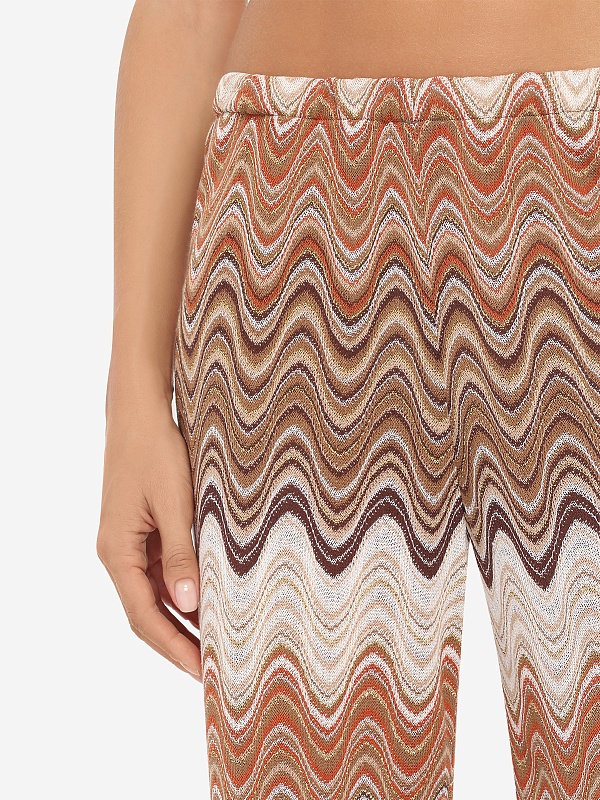 Брюки пляжные жен MC2 Saint Barth AML001 01846L RACHEL SEA WAVE 18 - 5