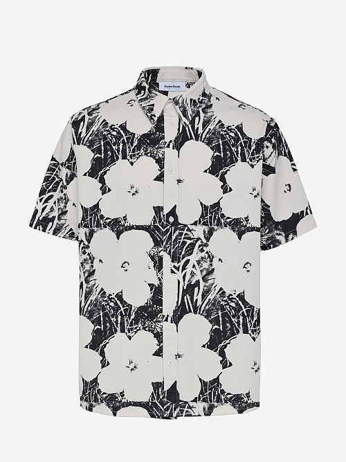 Рубашка муж Etudes Studio RELAXED SHIRT SS FLOWERS AOP Print - 0