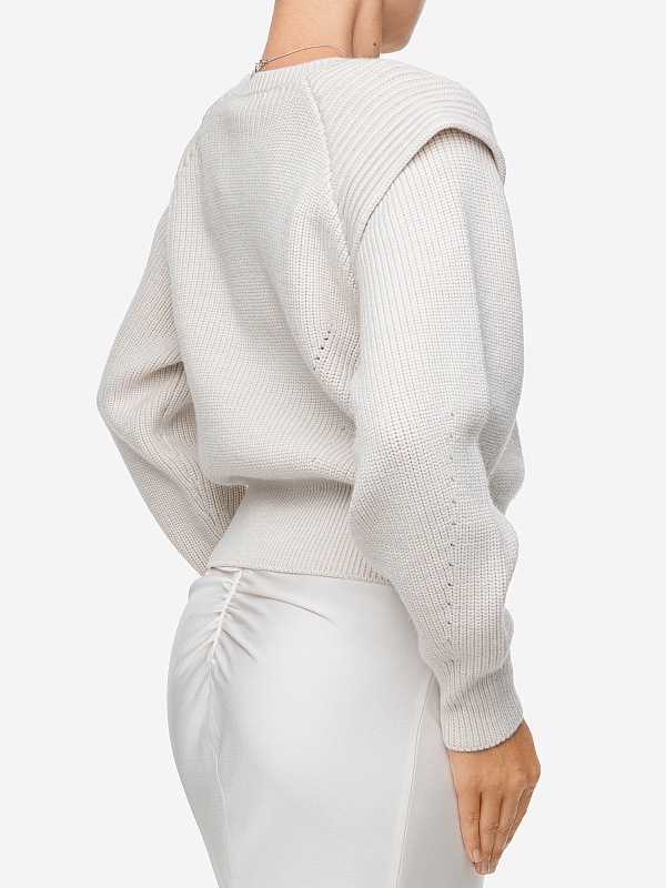 Свитер жен IRO WP12AHANU WHI01 WHITE - 4