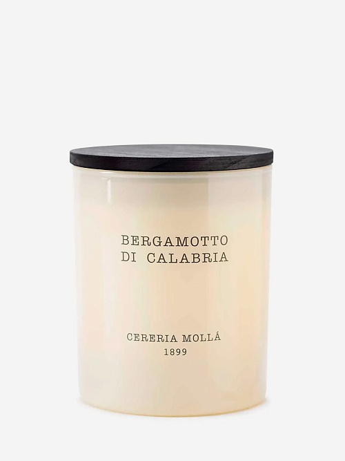 Свеча унисекс Cereria Molla 1899 5530 Bergamotto di Calabria 230г - 0
