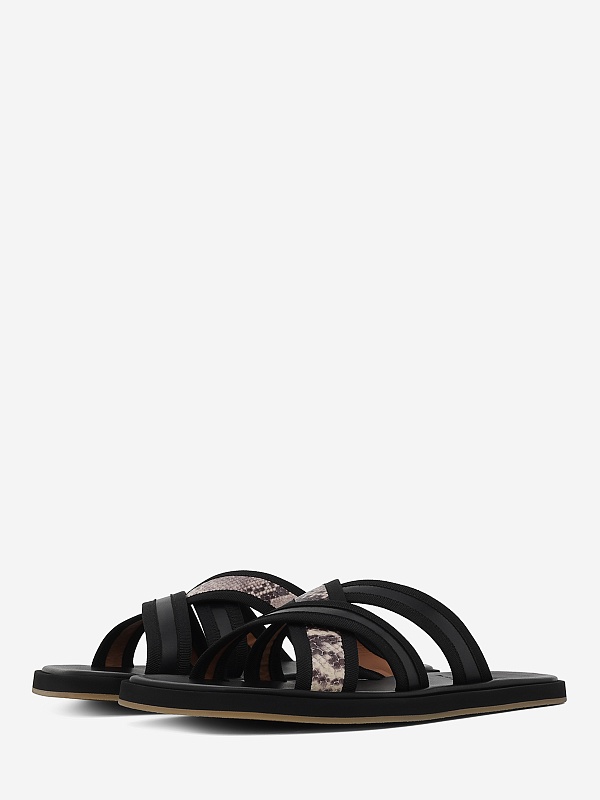 Сандалии муж ROBERTO di PAOLO 90510 BLACK - 2