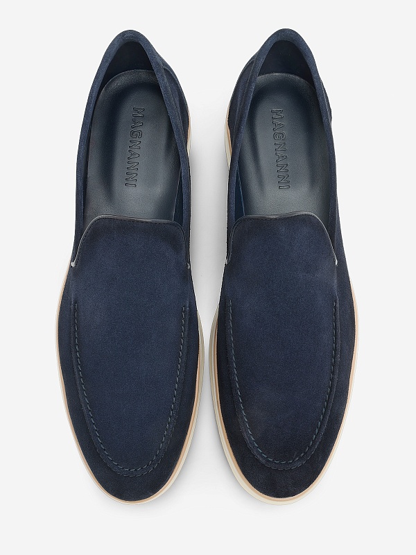 Лоферы муж Magnanni 26439 737ME AZUL TODO - 3