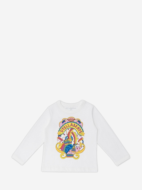 Лонгслив дев Stella McCartney TX8B50 Z0434 101 - 0
