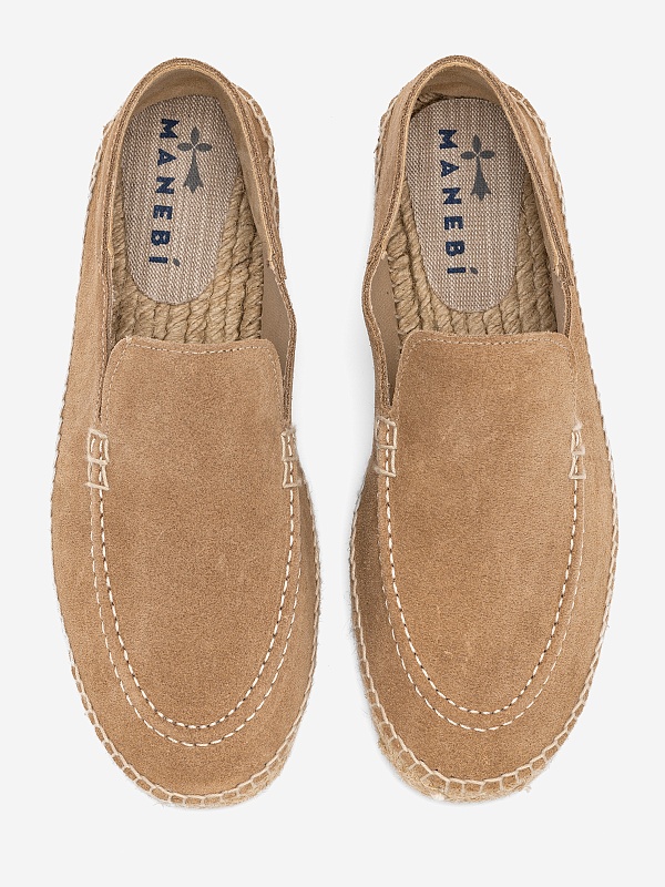 Эспадрильи муж Manebi M 2.8 LT washed beige - 2