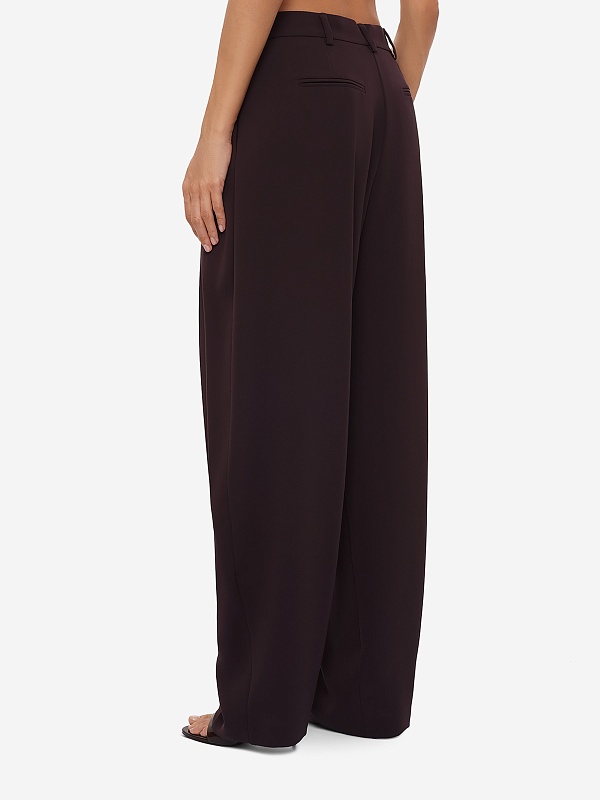 Брюки жен THE ANDAMANE T200471C TNP263 ROUGE NOIR - 4