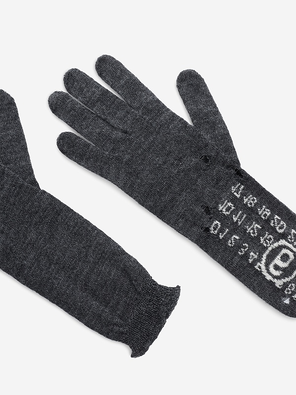 Перчатки жен MM6 S52TS0043 M13135 855 - 2