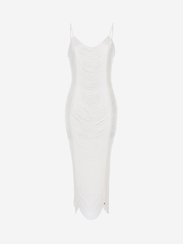 Платье жен Nissa RRS15012 WHITE - 0