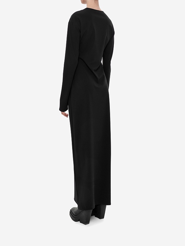 Платье жен THE ROW 7459-K512 BLK BLACK - 4