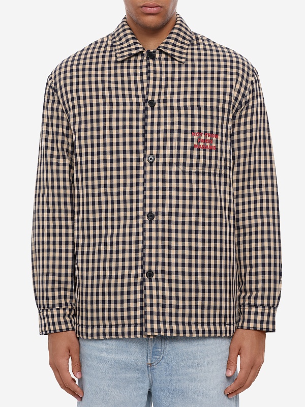 Рубашка муж Drôle de Monsieur PERM-SH270-CO310-BG BEIGE - 3