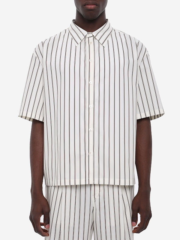 Рубашка муж LGN Louis Gabriel Nouchi 0510 T738 DESERT PINSTRIPE - 4