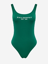 Купальник слитный жен Philosophy Di Lorenzo Serafini 4201 0720 A0388 Green