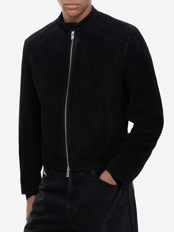 Куртка кожаная муж Tonywack BE34LJ13 BLACK - 2