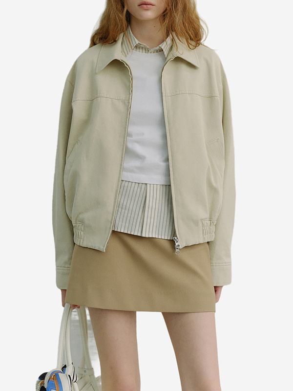 Бомбер жен DUNST UDJU6A109G1 SEA SALT GREY - 2