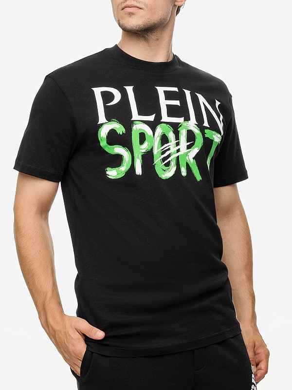 Футболка муж Philipp Plein Sport SADC MTK6914 SJY001N 02 black - 2