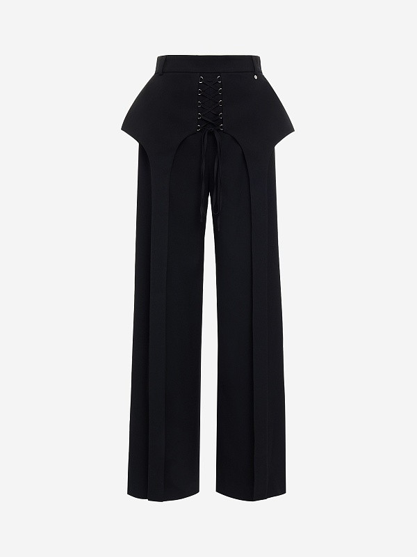 Брюки жен Nissa RP16132 BLACK - 0