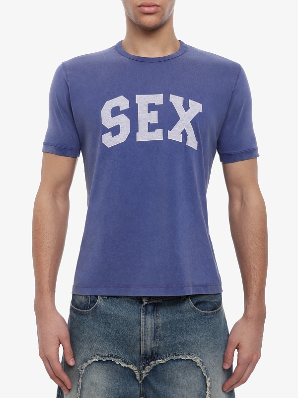 Футболка муж Carne Bollente SS26ST0201 Dark blue - 3