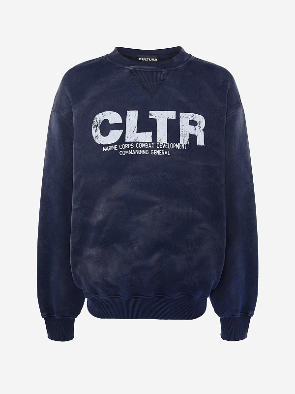 Толстовка муж CULTURA S26CN12FE80 blue - 0