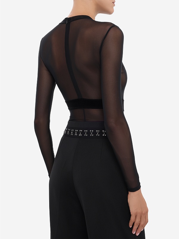 Боди жен Undress Code It Suits You Bodysuit Classic Black - 4