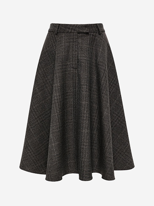 Юбка жен Officine Generale W25WSKT154 ICEDCOF/DKBRWN/ECRU - 0