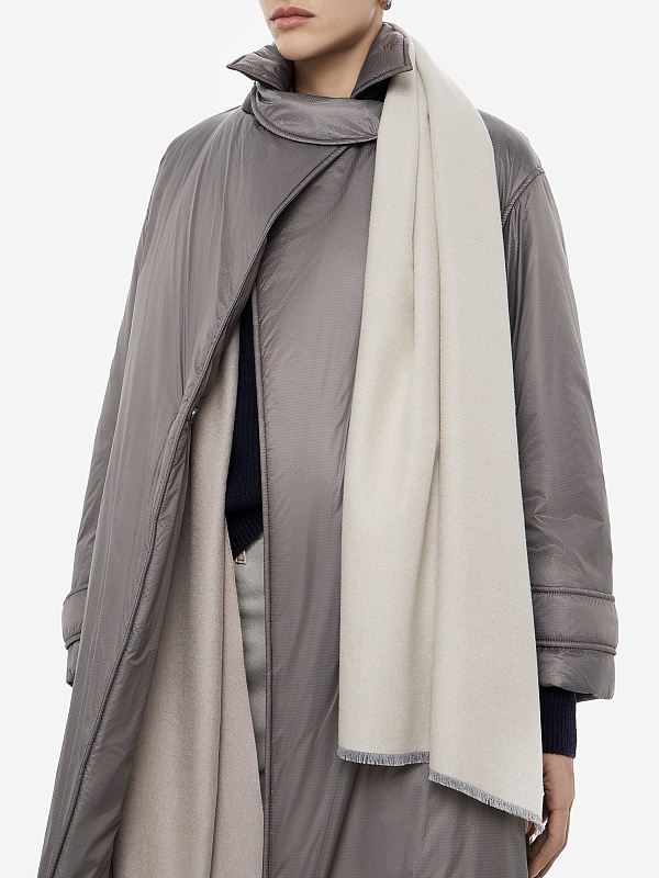 Шарф жен MAX&CO 2626546017200 001 BEIGE BICOLOUR - 4