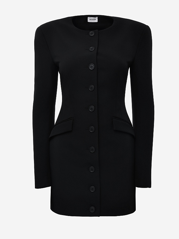 Платье жен THE ANDAMANE T180104A TNP0B8 BLACK - 5