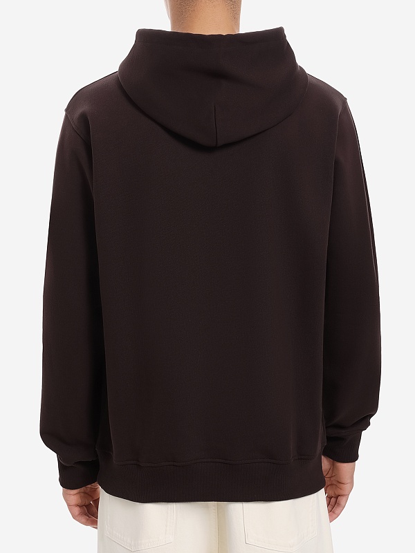 Худи муж Drôle de Monsieur I-HO161-CO127-DBN DARK BROWN - 3