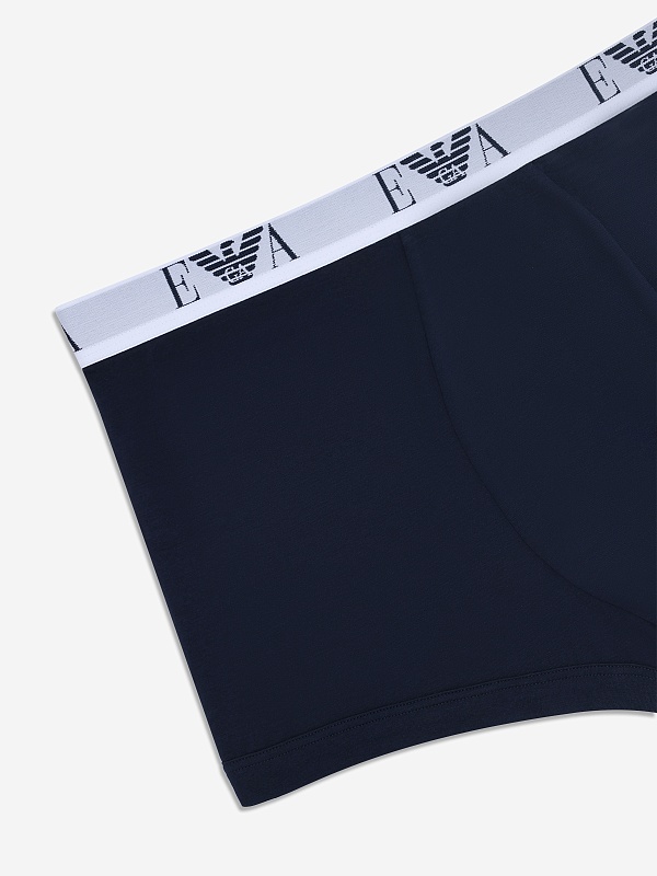 Набор (трусы 3 пары) муж Emporio Armani EM000259 AF14131 MB139 AR.BLU/AR.BLU/AR.BLU - 2
