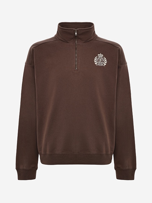 Толстовка муж Sporty & Rich ST09365234BR03 Chocolate - 0