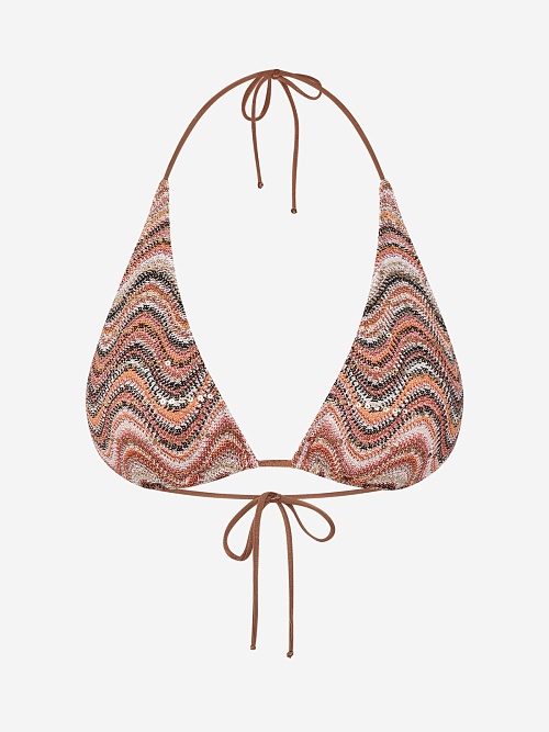 Бюстгальтер жен MC2 Saint Barth GUIA003 07725L RACHEL PAILLETTES SEA WAVE 18 - 0