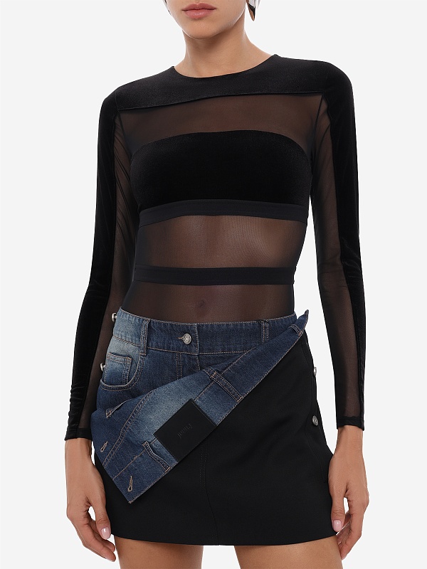 Боди жен Undress Code Go For It Bodysuit Classic Black - 3
