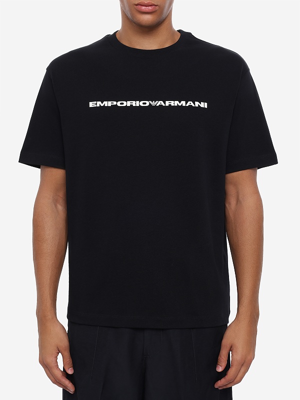 Футболка муж Emporio Armani 8N1TE6 1JUFZ 09Q4 NAVY PRINT - 3
