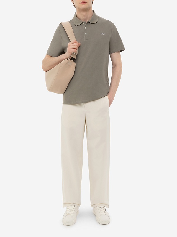 Поло муж A.P.C. COGWZ-H26342 KAE GRAY GREEN - 2