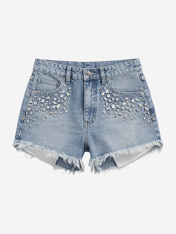 Шорты жен Ksubi WPS26WA012 denim - 0