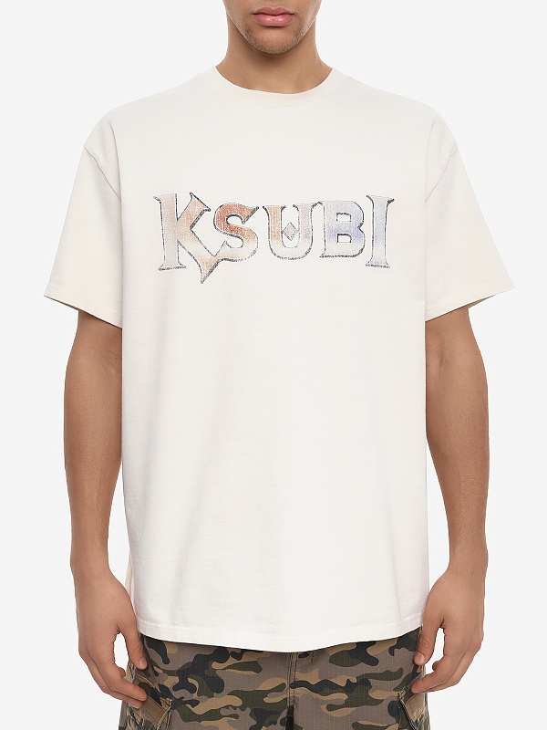 Футболка муж Ksubi MPS26TE022 white - 3