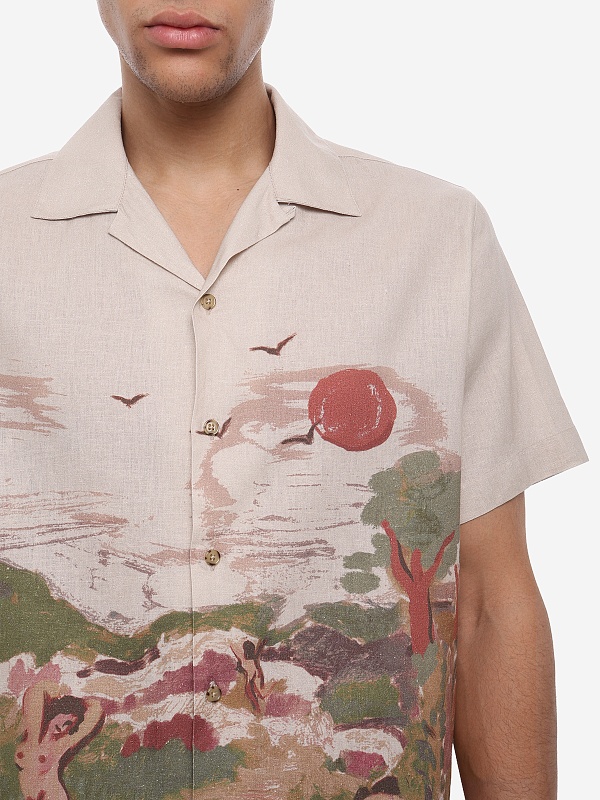 Рубашка муж Carne Bollente SS26SSS0101 Allover - 5