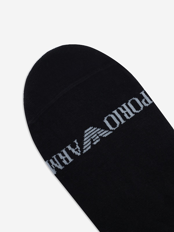 Набор (3 пары носков) муж Emporio Armani EM000548 AF20083 MC061 BLACK/BLACK/BLACK - 1