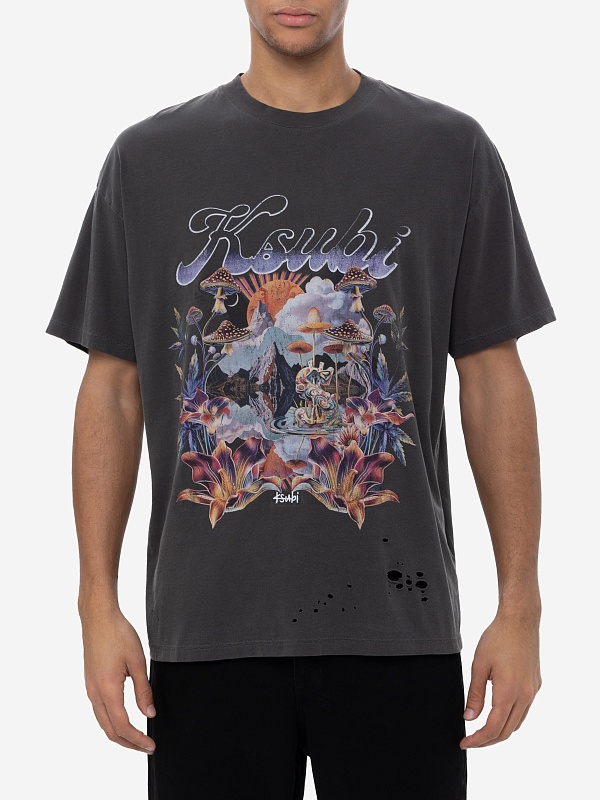 Футболка муж Ksubi MPF25TE020 black - 2