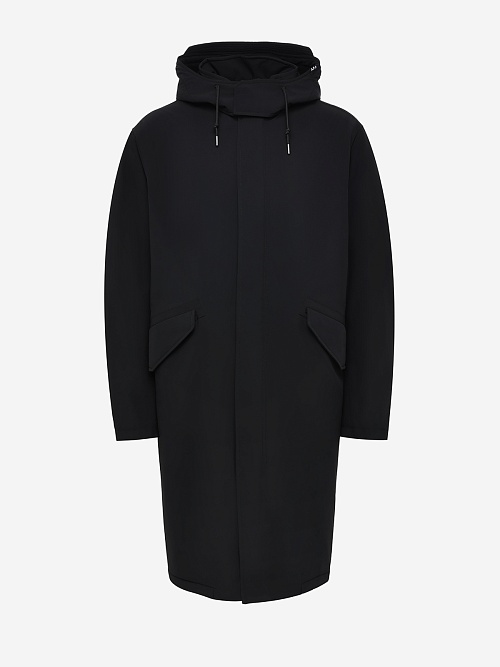 Парка муж A.P.C. PSALJ-M30203 LZZ BLACK - 0