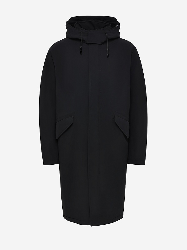 Парка муж A.P.C. PSALJ-M30203 LZZ BLACK - 5