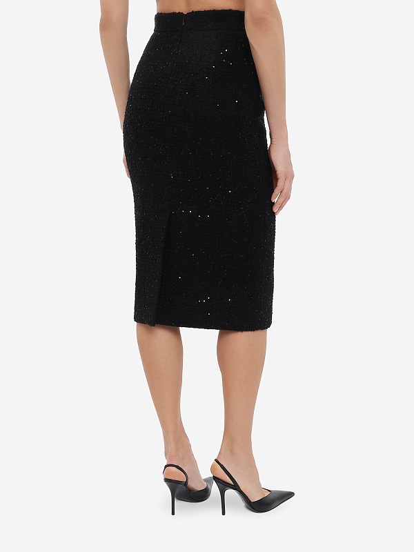 Юбка жен THELAURENT THL25SKBK09 BLACK - 4
