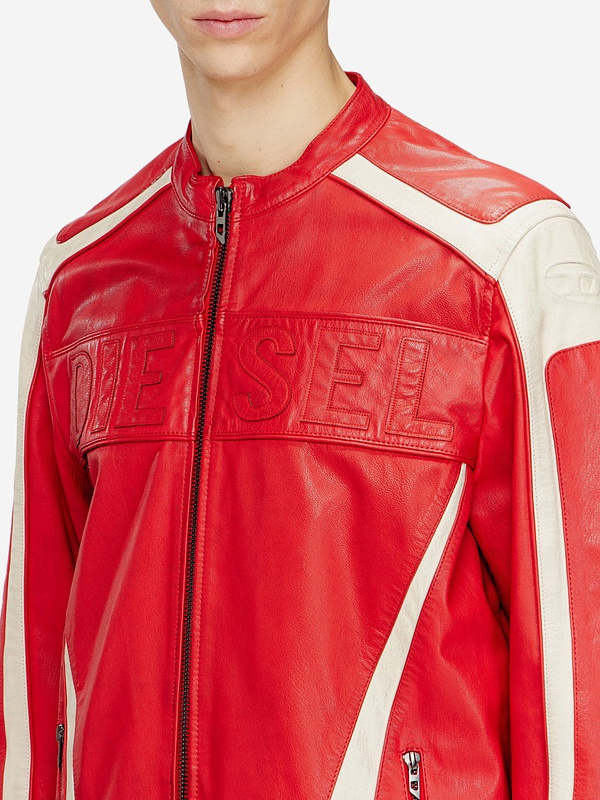 Куртка кожаная муж Diesel A21125 0DMBS 42A - 3