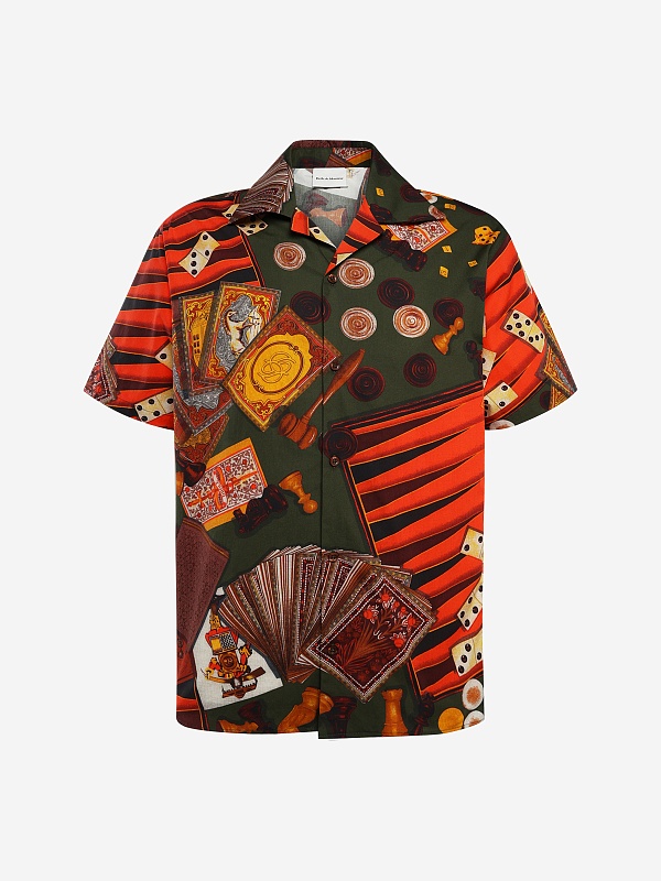 Рубашка муж Drôle de Monsieur K-SH228-CO275-MC MULTICOLOR - 0