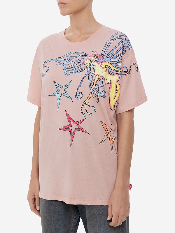 Футболка жен Diesel A17719 0AKBY 33L - 2