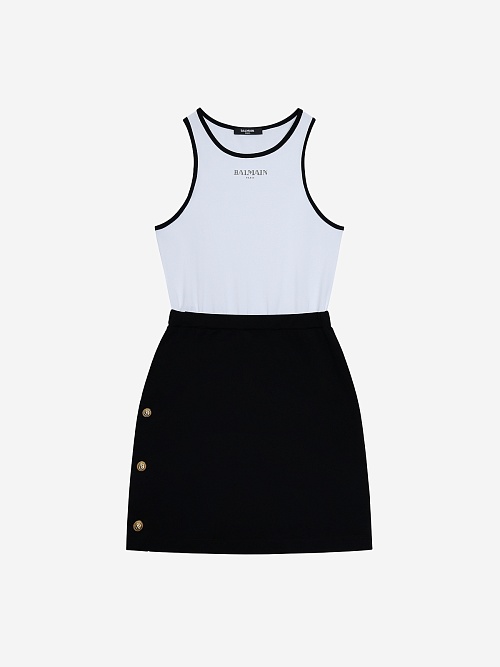 Платье дев Balmain BY1B02 Z3277 930BC - 0