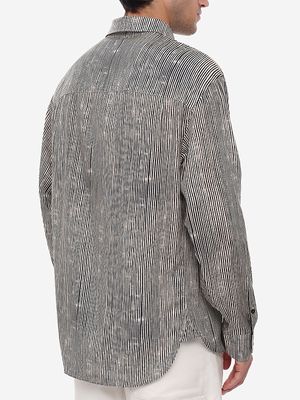Рубашка муж Emporio Armani EM004178 AF14214 F1183 FANCY IRREGULAR LINES B - 5