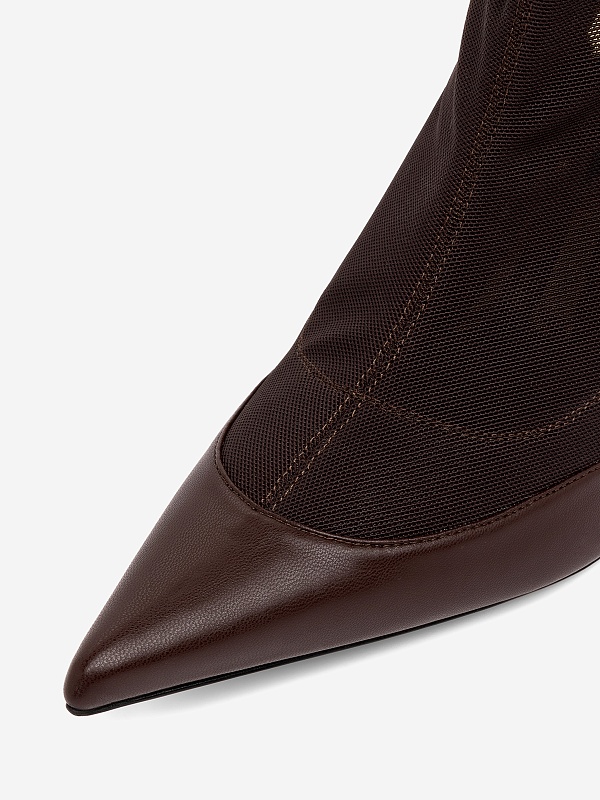 Ботильоны жен Alexandre Vauthier AVE4702-002 BROWN - 5